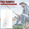 thumbnail image 1 of Punta de balsa de 55cm, puntas de caña de pescar de repuesto para reparación de aleación de titanio medio llena, 1 of 7