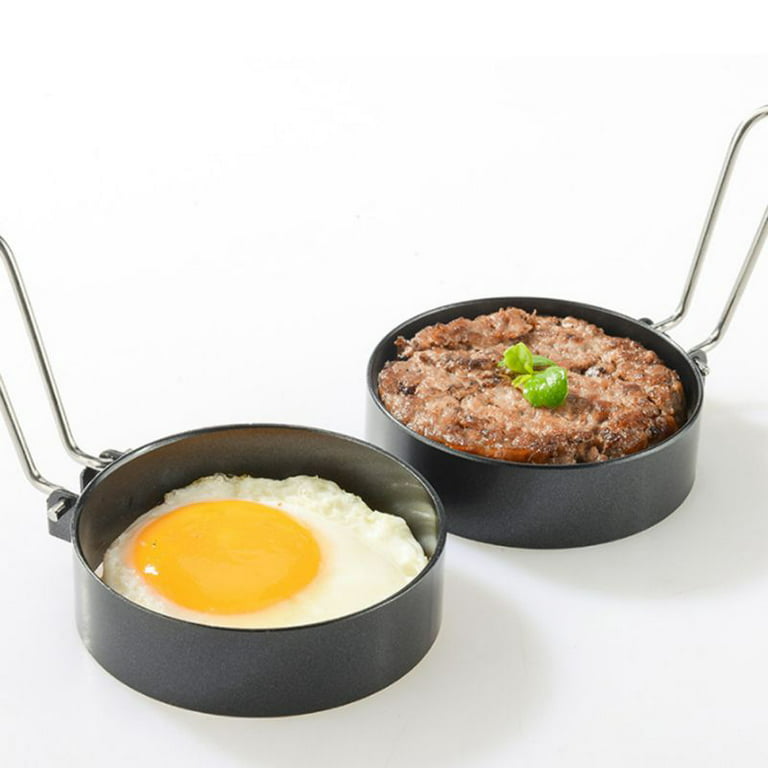 Stainless Steel Creative Egg Shaper Mold DIY Breakfast Ham Deep