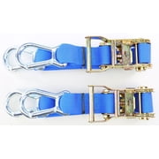 HIGH ROLLER HR801-20 High Roller Ultra Tie Downs Blu