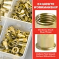 thumbnail image 3 of TOPEX 160PCS Heavy Duty Nut Rivet Riveter Rivnut Nutsert Gun Riveting Kit Thread M3-12, 3 of 12