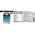 thumbnail image 6 of Source Naturals Essential Enzymes 500mg Bio-Aligned Multiple Supplement Herbal Defense For Digestion, Gas & Constipation Relief - Strong Immune System Support* - 120 Capsules, 6 of 8