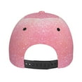 thumbnail image 4 of Goofa Sparkly Pink Glitter Printed Baseball Cap for Men and Women - Adjustable Unisex Hat for Sports and Casual Wear,Sun protection Casual Outdoor Everyday Fashion Cap, 4 of 9