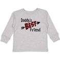 thumbnail image 3 of Inktastic Daddy's Best Friend- Arrow and Plaid Letters Boys or Girls Long Sleeve Toddler T-Shirt, 3 of 5