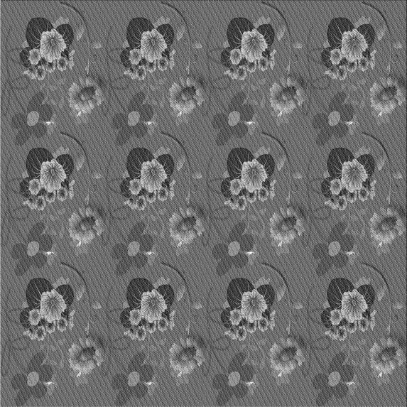 Ahgly Company Machine Washable Indoor Square Transitional Gunmetal Gray Area Rugs, 8' Square