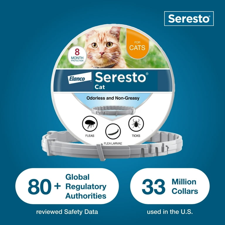 Seresto Flea and Tick Collar for Cats Seresto Flea and Tick Collar for Cats