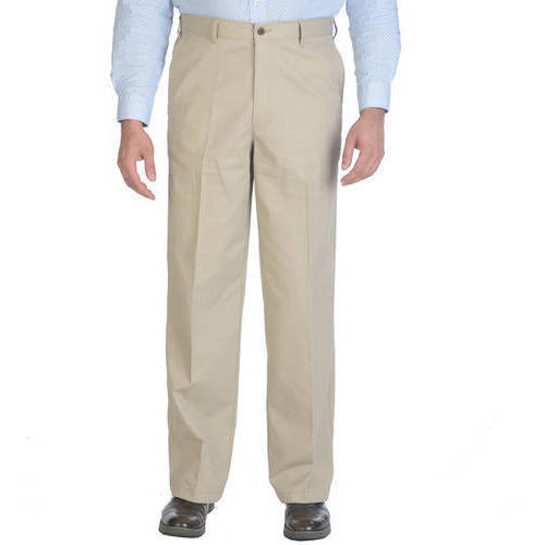 george khaki pants elastic waist