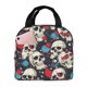 thumbnail image 1 of Balery rock record Skull artist Bolsa de Almuerzo Aislada – Caja de Almuerzo con Papel de Aluminio Grueso, Mantiene la Comida Fresca por 4 Horas, 1 of 8