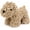 Khaki, variant on Shaggy Dog Hand Towel, Cute Dog Chenille Hand Towel with Hanging Loop, 3D Fuzzy Puppy Hand Drying Towel, Soft Absorbent Microfiber Towel for Bathroom Kitchen Sink Countertop Decor