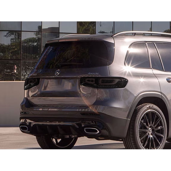 Rvinyl Tail Light Tint Covers Compatible with Mercedes-Benz GLB-Class 2020-2025 - Blackout Smoke