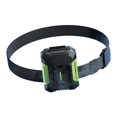 thumbnail image 2 of Ventilador de cintura con velocidad de viento ajustable, mini ventilador portátil, potente circulador de aire. Verde, 2 of 9