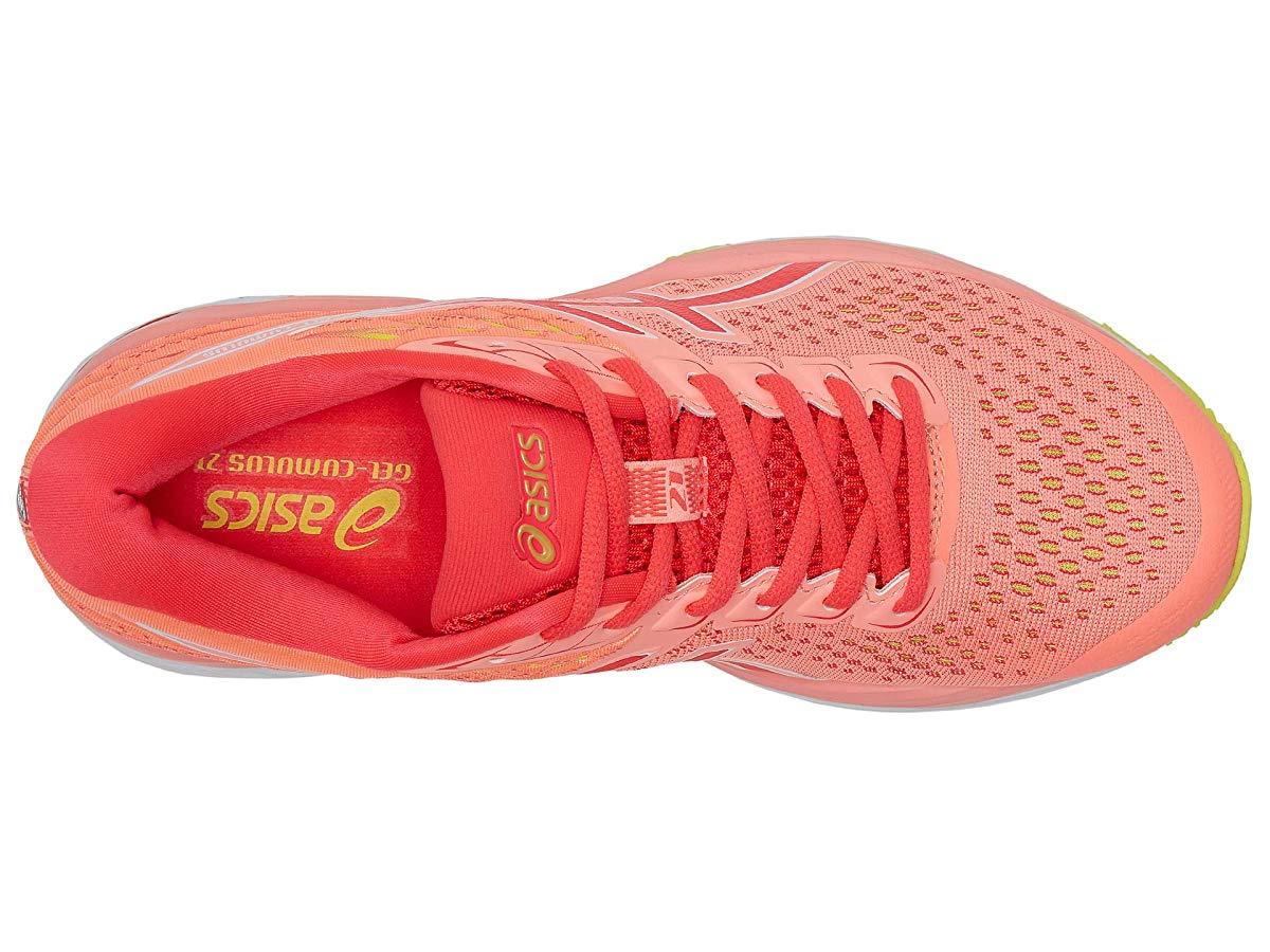 asics cumulus 21 black laser pink