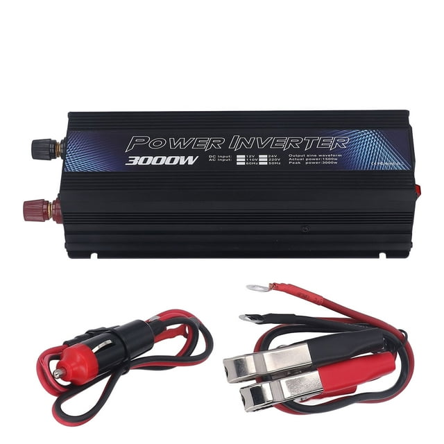 Convertidor de coche de onda sinusoidal,Inversor de corriente para coche Inversor de potencia para equipo de potencia sinusoidal elaborado con cuidado NikouMX herramienta