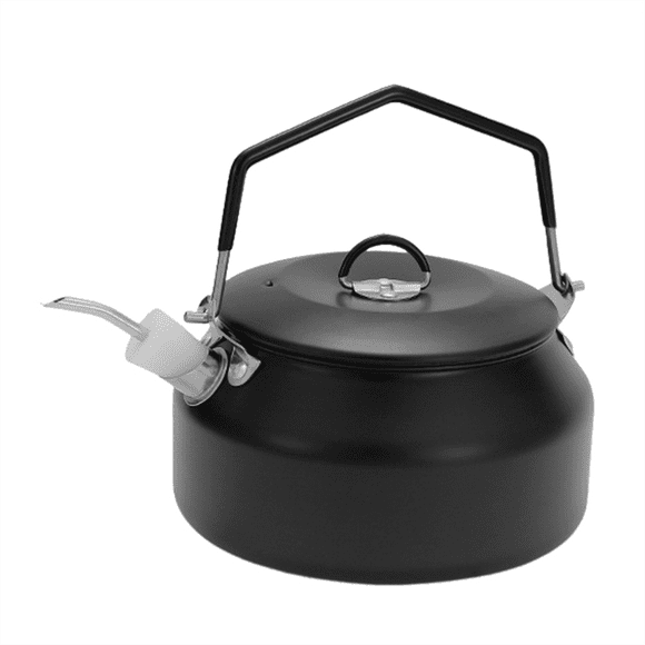 Black Outdoor Kettle Kitchen Kettle Professional Kettle Outdoor Accessories Kettle Stainless Steel Camping