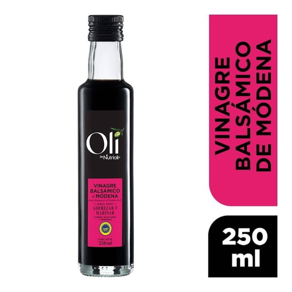 Vinagre balsámico de módena Olí by Nutrioli de módena 250 ml