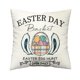 thumbnail image 2 of Decoraciones de Pascua, regalos de Pascua, funda de almohada de Pascua de 17,72 pulgadas, funda de cojín de Pascua, telas de lino, funda de almohada decorativa para sofá, sala de estar, funda de almoh, 2 of 6