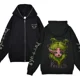 thumbnail image 1 of Chaqueta con cremallera para mujer, Sudadera con capucha para cantante, ropa de calle con cremallera completa, Y2k, 1 of 5
