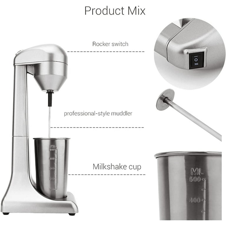 Commercial Electric Milk Shaker Maker Drink Mixer Shake Machine Milk Drink  Mixer