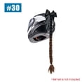 thumbnail image 1 of Motocicletas Gradient Ramp Casco Decorar Trenzas Retro Moto Casco Trenzas, 1 of 7