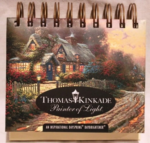 Daybrightener Thomas Kinkade Painter of Light Calendar Book