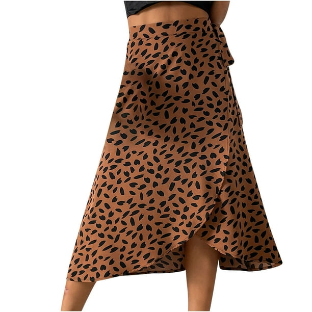 Brown skirt lace outlet up