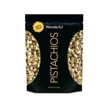 Wonderful Pistachios, Roasted & Lightly Salted, 48 Oz