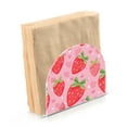 thumbnail image 2 of Cute Strawberry Napkin Holders for Tables Napkin Stand Paper Holder Organizer Tabletop Tissue Box Dispenser, 2 of 8
