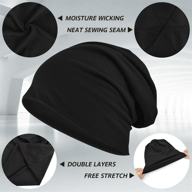 EINSKEY Cotton Slouchy Beanie Hat, Lightweight Oversize Skull Cap
