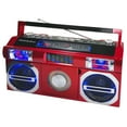 thumbnail image 2 of Studebaker Bluetooth Radio Boombox, Red, SB2145R, 2 of 6