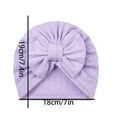 thumbnail image 3 of Baby Girls Turban Hats With Bow Caps Bonnets Headwraps For Toddlers Kids Bucket Hat UPF50+ Summer Sun Protection Beach Cap Cotton Kids Sun Hat for Boys Girls Outdoor, 3 of 4