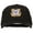Black, variant on US Coast Guard Anchors Embroidered Solid Cotton Pro Style Cap - White OSFM