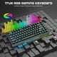 thumbnail image 3 of Teclado Mecánico Inalámbrico Redragon K713 RGB de 82 Teclas, 3 of 8