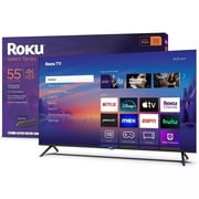 Restored Roku 55" Select Series 4K HDR Smart Roku TV with Roku TV Remote 55R4C4