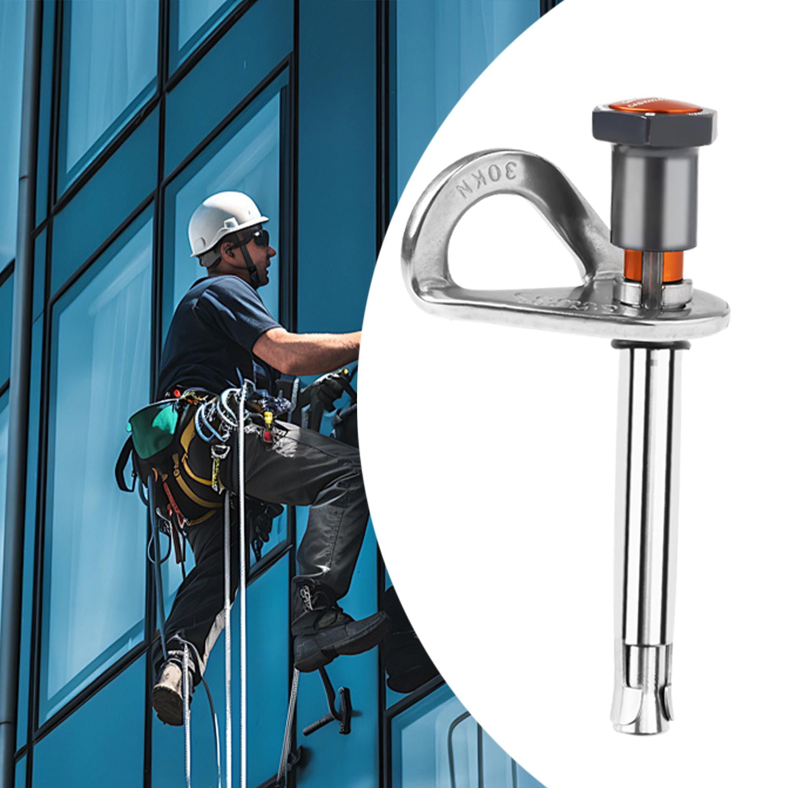 QccHieUs Climbing Holds Anchor 12kN Portable Sturdy Bolt Hanger and Bolt for Outdoor Rock