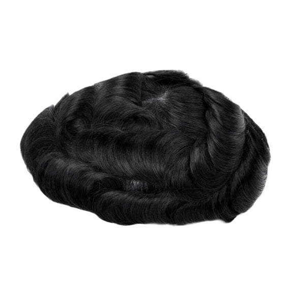 Mono Npu Men's Wig Men Toupee Fine Durable Capillary Prosthesis 6inch Handmade Male Wigs Indian Human Hair Replacement System
