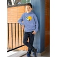 thumbnail image 2 of Moon And Rocket Hoodie Juniors -Image by Shutterstock,  x-Large, 2 of 4