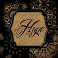 thumbnail image 2 of Grey, Jace 26x26 White Modern Wood Framed Museum Art Print Titled - Black gold hope, 2 of 4