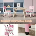 thumbnail image 6 of Kojooin Kids Chair, Durable Plastic Toddler Chair for Boys & Girls Ages 2-6, Perfect for Home, Classroom, Nursery, and Indoor Use Natural, 6 of 8