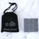 thumbnail image 2 of Set de regalo de Whiskey Stones de 9 • Piedras reutilizables para enfriar con bolsa de terciopelo • Sabor natural sin diluir • Para licores y bebidas, 2 of 6