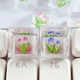 thumbnail image 6 of Handmade Epoxy Resin Keycap with Flower Design Keycap for Mechanical Keyboards, 6 of 11