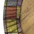 thumbnail image 5 of Ambesonne Colorful Fitted Round Tablecloth, Digital Mix Motif Shapes, 40"- 44" Diameter, Multicolor, 5 of 5