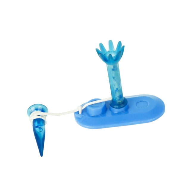 Tee de Golf Ajustable para Golpeo Preciso Sostén de Pelota Ergonómico Material Flexible de Goma Suave Cordón Elástico Reforzado Adecuado para Jugadore Azul