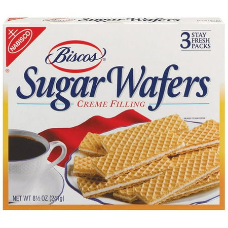 - (3 Pack) Nabisco Biscos Sugar Wafers, 8.5 oz, 3pk