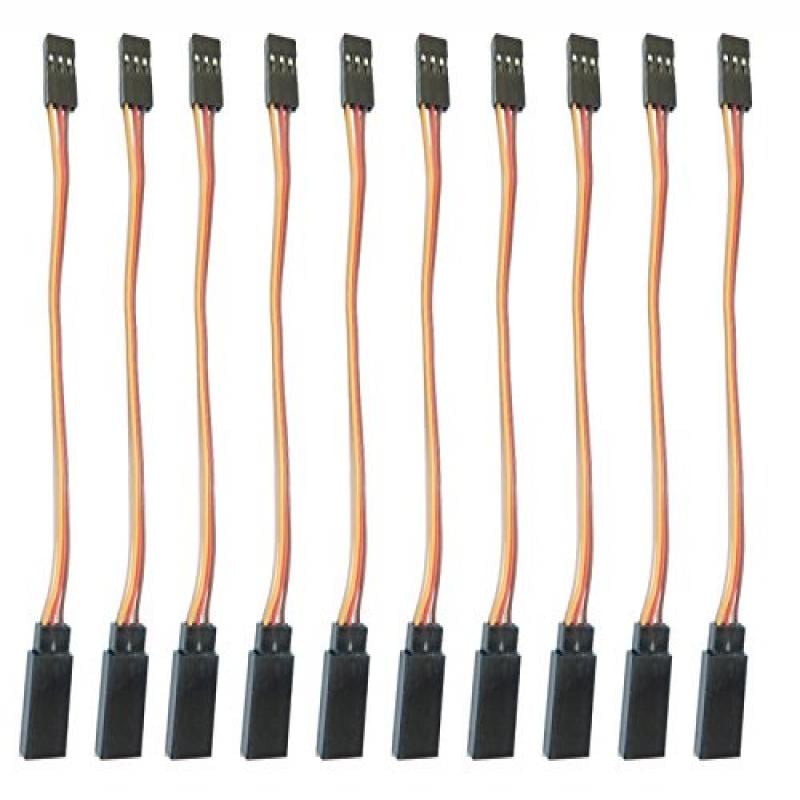 Walkera Scout X4 FPV 10CM Male to Male Servo Lead JR 26AWG Wire Cable 
