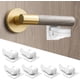 thumbnail image 1 of Cerradura de palanca de puerta a prueba de niños (paquete de 6), cerradura de manija de puerta a prueba de bebés, cerradura de palanca de seguridad para niños con calcomanía 3M, no necesita taladrar,, 1 of 3