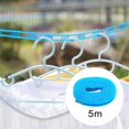 thumbnail image 4 of Corde à Linge Extensible Portable pour Corde Murale Extérieure Accessoires de Jardin Camping RV Bleu 500cm, 4 of 9