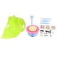 thumbnail image 1 of Kit de torno de cerámica para niños, bricolaje, Color rico, actividad artesanal educativa, modelado de arcilla, máquina de alfarería seca al aire, rosa y azul, 1 of 5