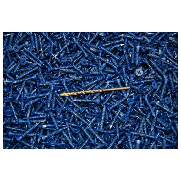 (500) Phillips Flat Head 3/16 x 1-1/4 Concrete Masonry Screw Tapcon Anchor & Bit