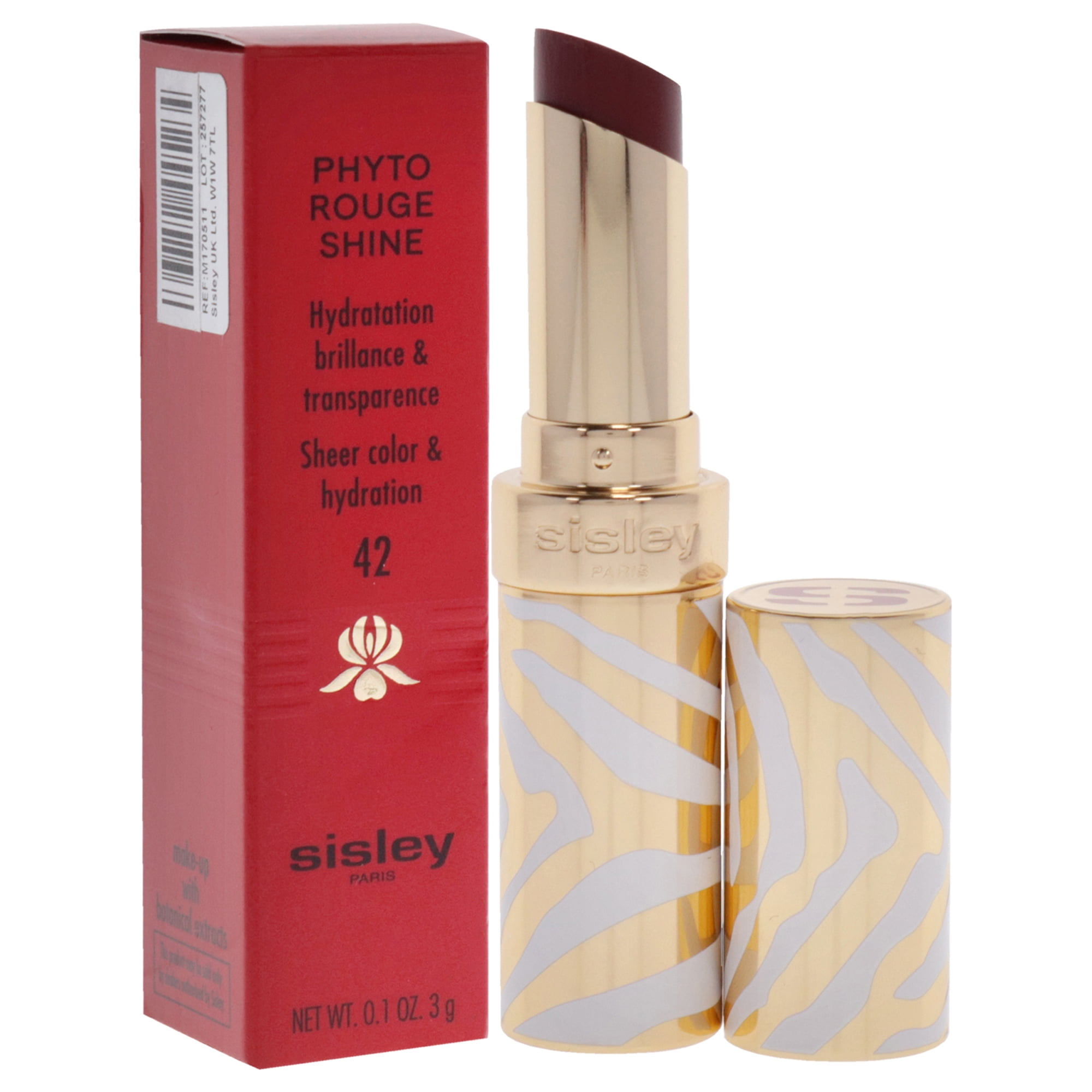 Sisley Phyto-Rouge Shine Lipstick - 42 Sheer Cranberry , 0.1 oz