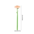 thumbnail image 2 of Anckoeil Gel Pen Single 0.8mm Tip 1ml Replaceable Black Ink Plastic Pen for Student Office Journal Note Taking, 2 of 5