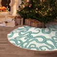 thumbnail image 5 of Sikiie Hand Drawn Snake Nativity Christmas Tree Skirt, Jesus Christian Winter Holiday Tree Mat Decoration(30-48IN)30", 5 of 6